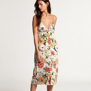 Volcom Surfbird Midi Length Slip Dress Size S